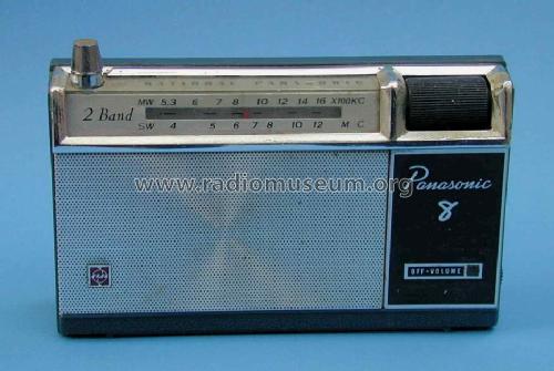 National 'Panasonic 8' R-807 J; Panasonic, (ID = 1086710) Radio