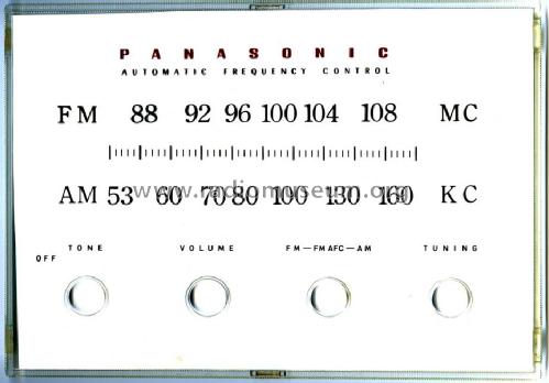 RE-784A; Panasonic, (ID = 771861) Radio