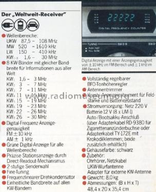 RF-4900 LBS / DR-49; Panasonic, (ID = 670787) Radio