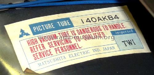 National Rover Transistor TV TR 505 EU; Panasonic, (ID = 716188) Television