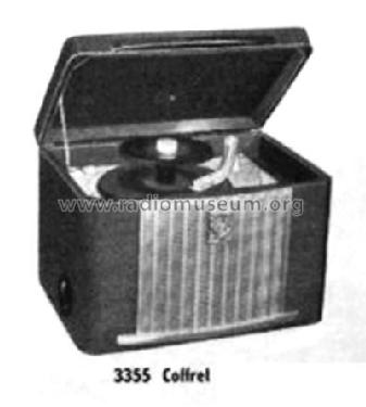 Électrophone Coffret 3355; Pathé-Marconi, Les (ID = 1549435) R-Player