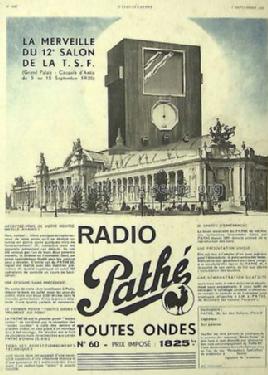 60 Ch= 435; Pathé Radio, Pathé (ID = 1012484) Radio