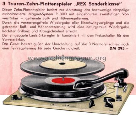 Rex Sonderklasse ; Perpetuum-Ebner PE; (ID = 2325345) R-Player