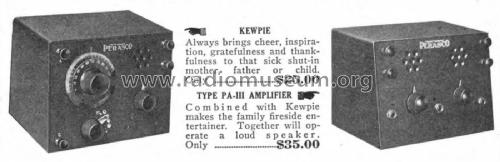 Perasco Kewpie ; Perry Radio Supply (ID = 2041010) Radio