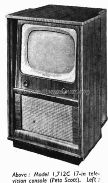 1712C; Peto Scott Co. Ltd. (ID = 1864944) Television