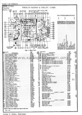 37-630X ; Philco, Philadelphia (ID = 2169634) Radio