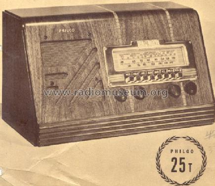 39-25T ; Philco, Philadelphia (ID = 195489) Radio