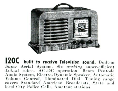 40-120C ; Philco, Philadelphia (ID = 1374045) Radio