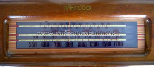 42-350 Code 121; Philco, Philadelphia (ID = 1462995) Radio