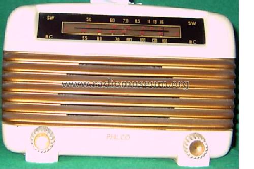 46-250 Transitone Code 125; Philco, Philadelphia (ID = 965147) Radio