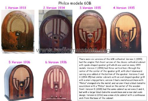 60B ; Philco, Philadelphia (ID = 712232) Radio