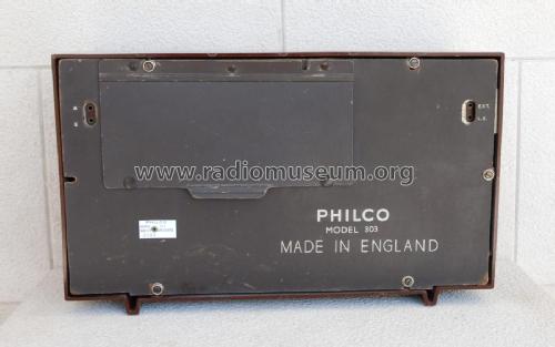 303; Philco Radio & (ID = 1982019) Radio