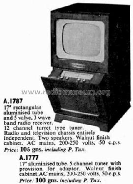 A.1777; Philco Radio & (ID = 569919) TV-Radio