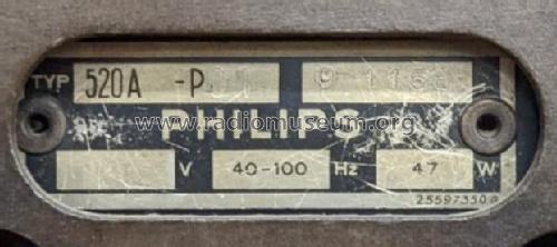 520A1, 520A; Philips akc. spol., (ID = 2733099) Radio