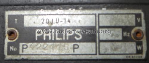 Philetta 203U-14; Philips akc. spol., (ID = 2017268) Radio