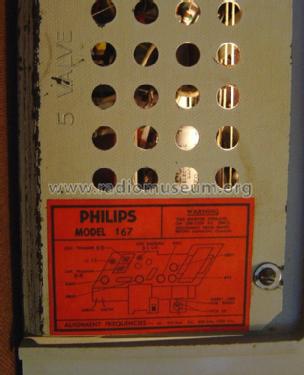Quintet 167; Philips Australia (ID = 710205) Radio