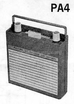 Automate Car Portable PA4; Philips Australia (ID = 1776112) Radio