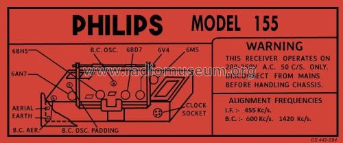 Chronoradio 155; Philips Australia (ID = 2803671) Radio