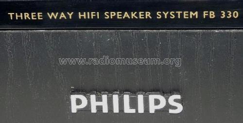 Three Way HiFi Speaker System FB330 70FB330/00G; Philips Belgium (ID = 1958490) Parleur