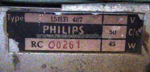 Valiant 15RB487; Philips; India (ID = 902237) Radio