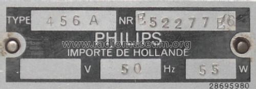 456A; Philips; Eindhoven (ID = 492977) Radio