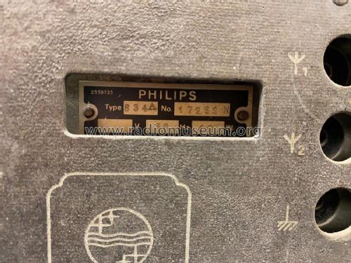 Super inductance 834A; Philips; Eindhoven (ID = 2640246) Radio