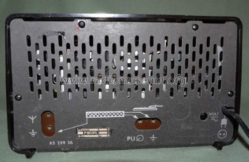 B3X75U /00 /12; Philips Belgium (ID = 1622519) Radio