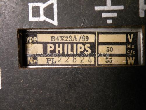 B4X23A /69; Philips; Eindhoven (ID = 2645869) Radio