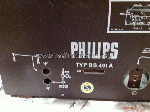 BS491A; Philips, Svenska AB, (ID = 1244399) Radio