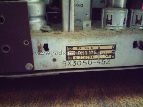 BX305U; Philips; Eindhoven (ID = 2378006) Radio