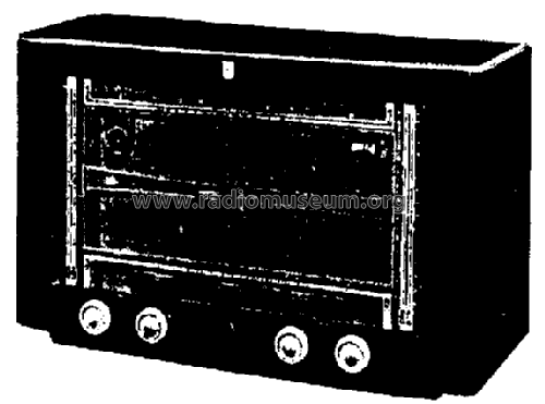 Emigranten-toestel BX638A; Philips; Eindhoven (ID = 32025) Radio