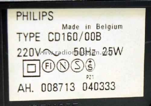 CD160; Philips Belgium (ID = 2148899) R-Player