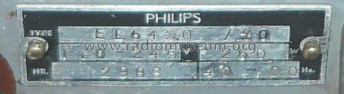 EL6420 /20; Philips; Eindhoven (ID = 1989412) Ampl/Mixer