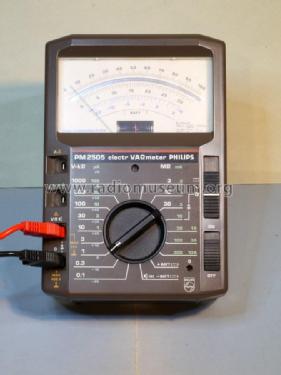 Electronic VAΩ Meter PM2505 /04; Philips; Eindhoven (ID = 1792554) Equipment