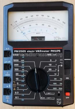 Electronic VAΩ Meter PM2505 /04; Philips; Eindhoven (ID = 2709901) Equipment