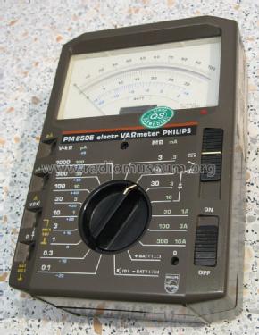 Electronic VAΩ Meter PM2505 /04; Philips; Eindhoven (ID = 1401384) Equipment