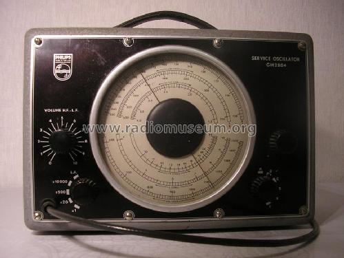 Service Oscillator - HF-Generator GM2884; Philips; Eindhoven (ID = 1126723) Equipment