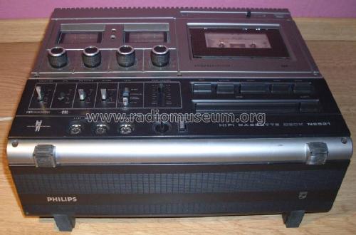 HiFi Cassette Deck N2521 /00; Philips; Eindhoven (ID = 1705154) Enrég.-R