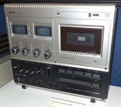 HiFi Cassette Deck N2521 /00; Philips; Eindhoven (ID = 2112715) Enrég.-R