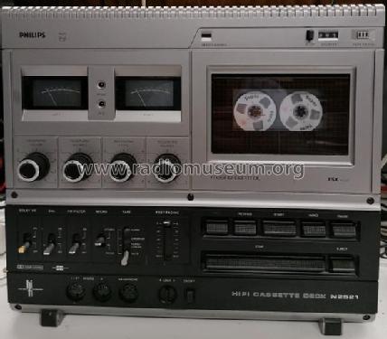 HiFi Cassette Deck N2521 /00; Philips; Eindhoven (ID = 2618176) Enrég.-R