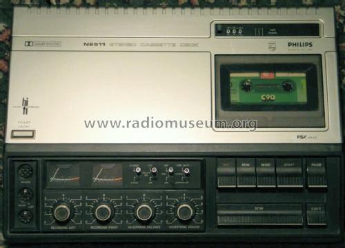 Stereo Cassette Deck N2511 /00; Philips; Eindhoven (ID = 808049) R-Player