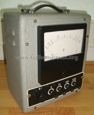 Ohmmeter 3E 930 01.0H; Philips; Eindhoven (ID = 1237082) Equipment