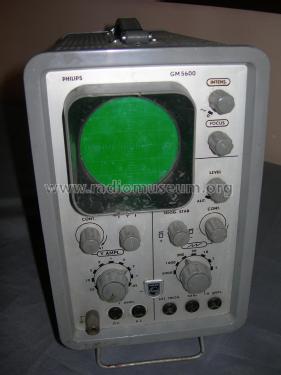 Oscilloscope GM5600; Philips; Eindhoven (ID = 2434956) Equipment