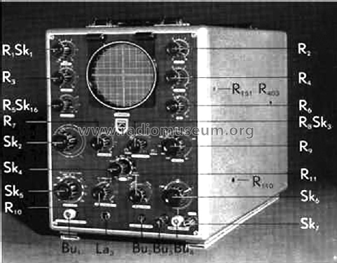 Oscilloscope GM5662/01; Philips; Eindhoven (ID = 1257460) Equipment