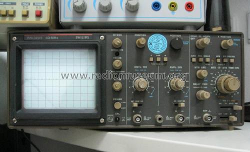 Oscilloscope PM3209; Philips; Eindhoven (ID = 856347) Equipment