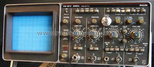 Oscilloscope PM3217; Philips; Eindhoven (ID = 603907) Equipment