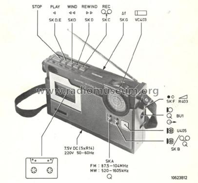Radio-Recorder SX8170 /30; Horny Hornyphon; (ID = 1162123) Radio