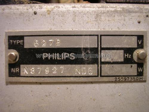 Rhapsodie 627B; Philips; Eindhoven (ID = 1366234) Radio