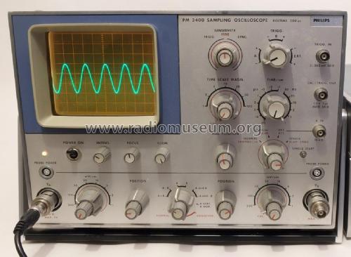 Sampling Oscilloscope PM3400 /01 /02 /04 /05 /06; Philips, Svenska AB, (ID = 2925722) Equipment