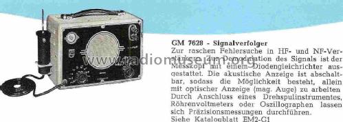 Signalverfolger GM7628; Philips; Eindhoven (ID = 1019597) Equipment